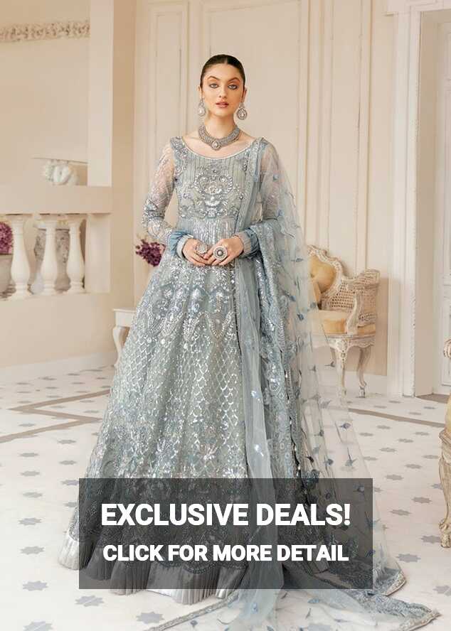 Buy Original Bridal Maxi With Hand Embelished Net Work, Pakistan ...