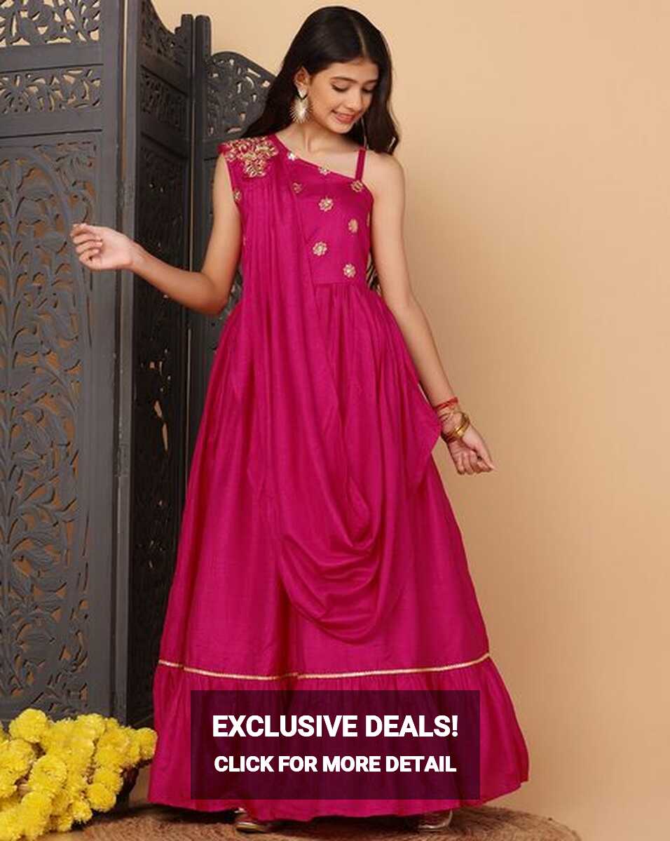 Buy Pink Dresses &amp; Frocks for Girls by FASHION DREAM Online | Ajio.com