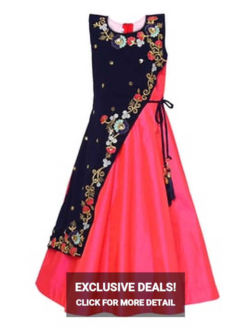 Buy Red Dresses &amp; Frocks for Girls by AARIKA GIRLS ETHNIC Online ...