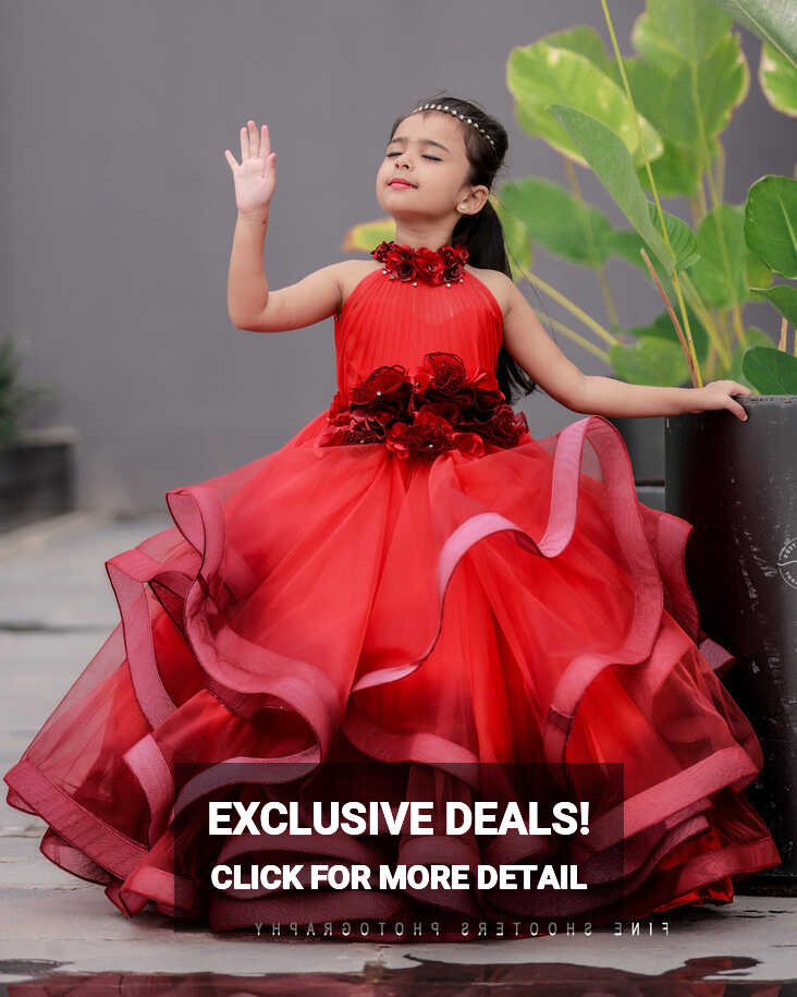 Buy Red Kids Party Dresses online | Girls Party Dresses | Li&amp; Li ...