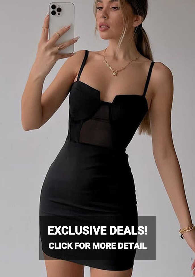 Buy SLIMMING BLACK SHORT BODYCON DRESS for Women Online in India