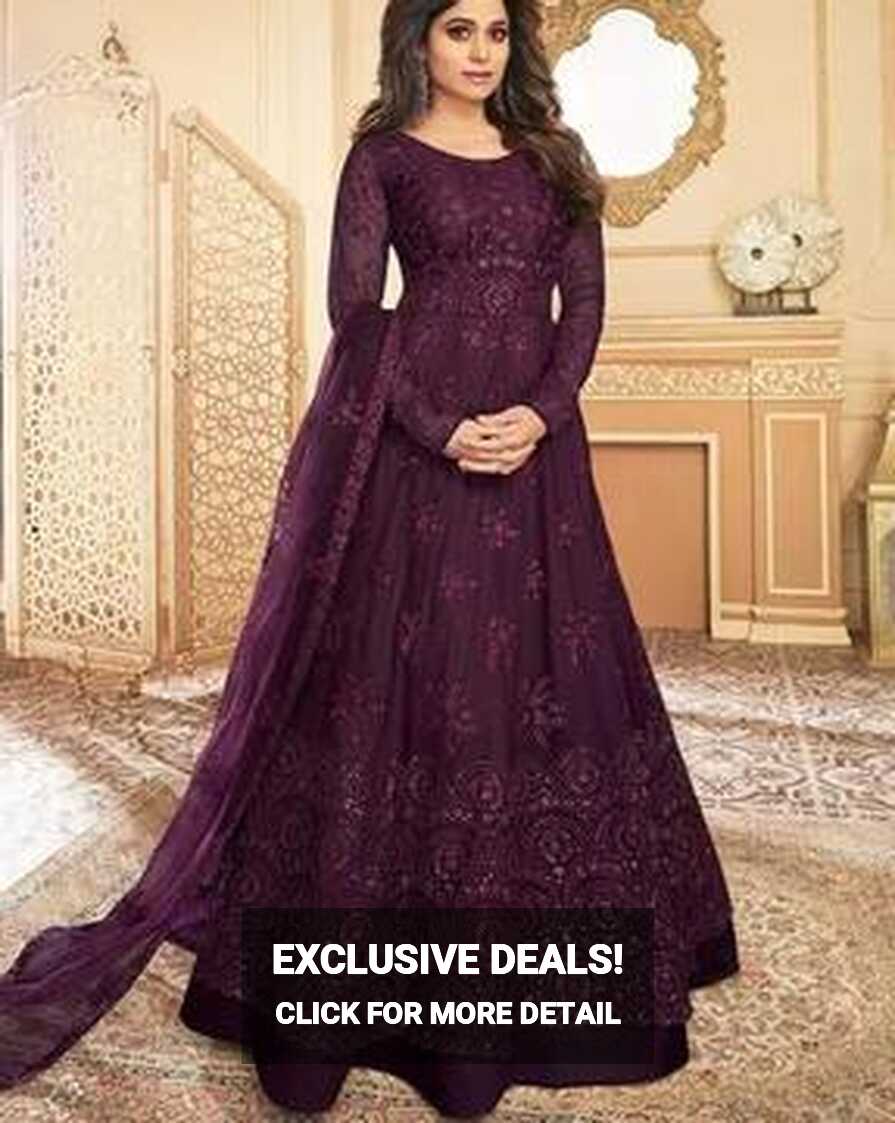 Buy Wine Dresses &amp; Gowns for Women by SKYTARA Online | Ajio.com