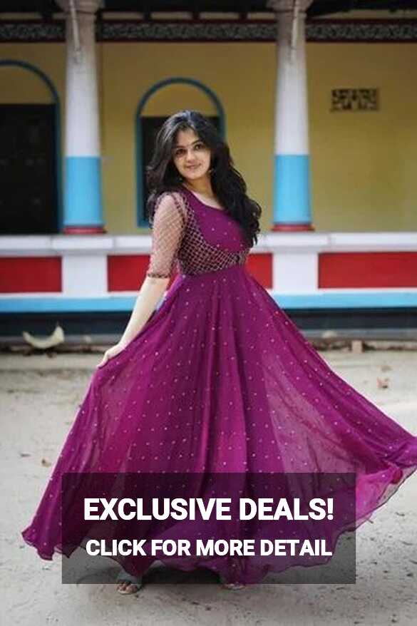 Casual Ethnic Wear Maxi Dress at Rs 699/piece in Surat | ID ...