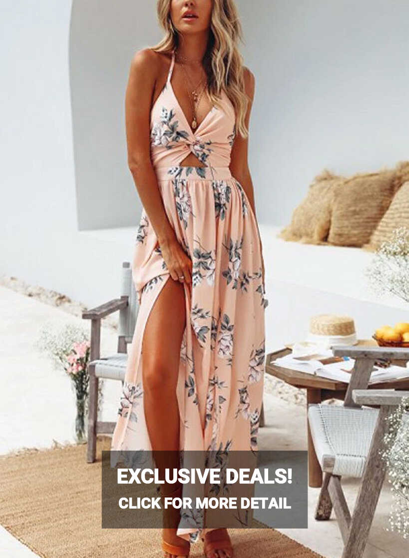 Casual Long Maxi Beach Dress | Clearance SALE | WEWW