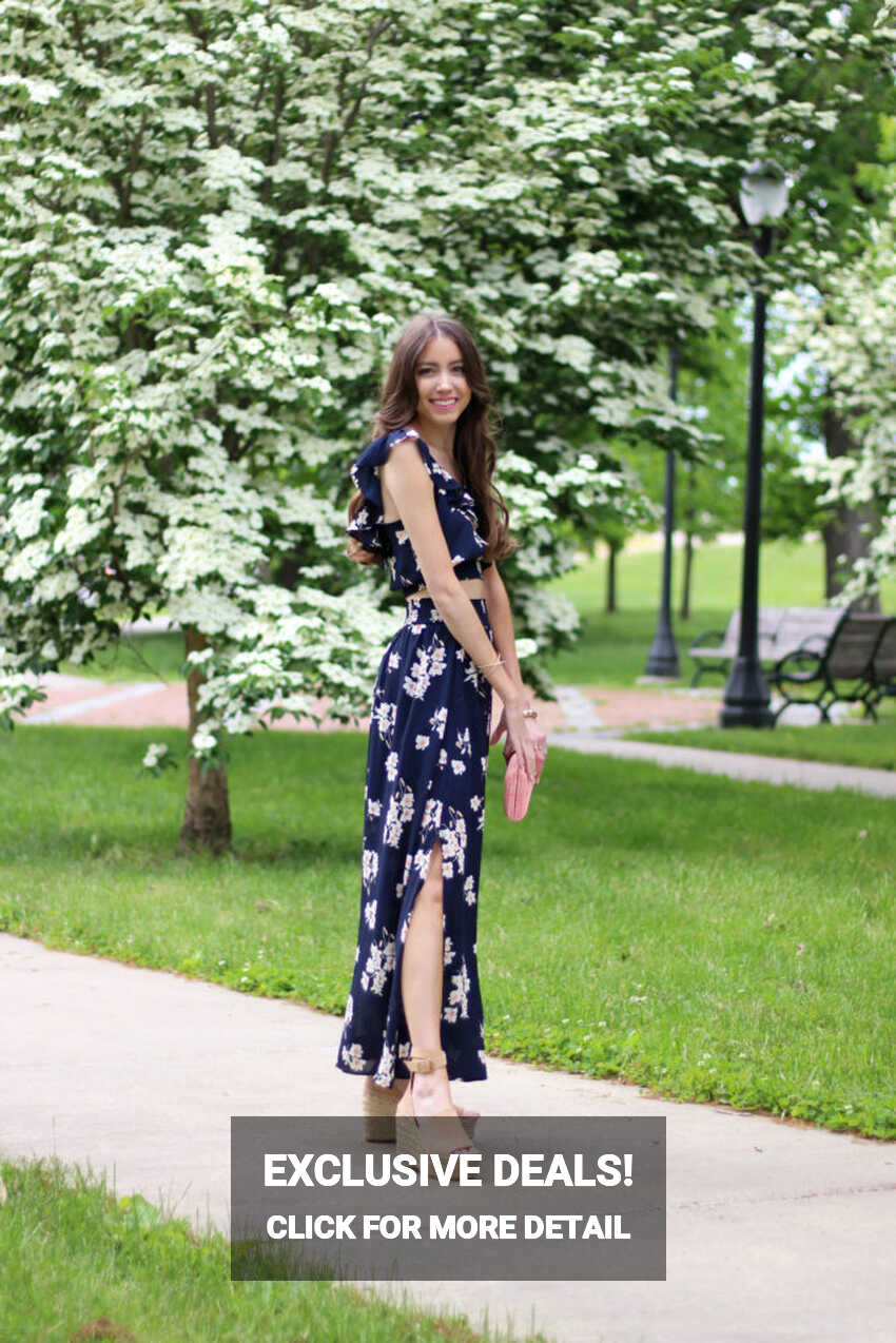 Casual Two-Piece Summer Maxi - Lace &amp; Lashes