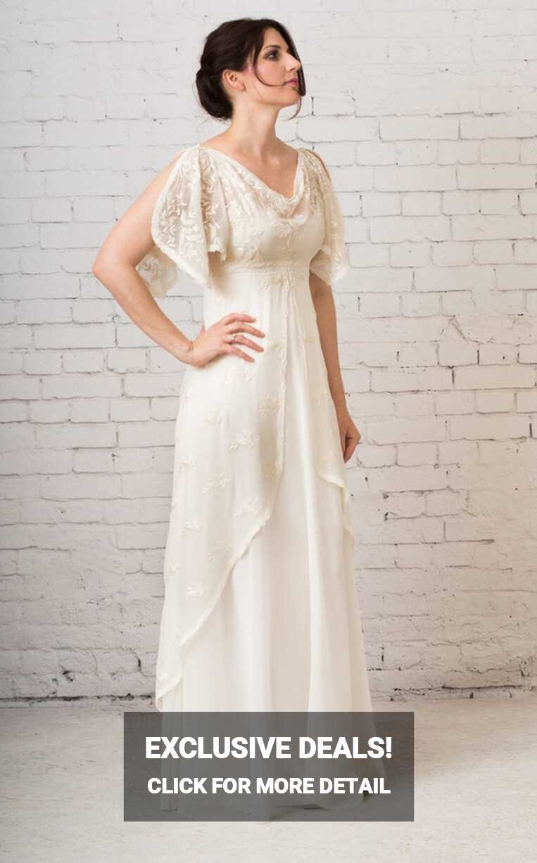 Casual Wedding Dress, Simple Wedding Dress, Rustic Wedding Dress ...