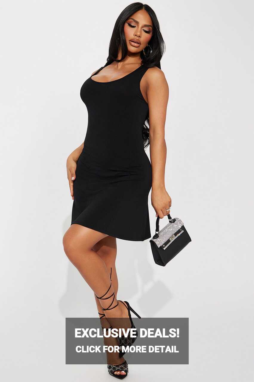 Casual Weekends Flared Mini dress - Black | Fashion Nova, Dresses ...