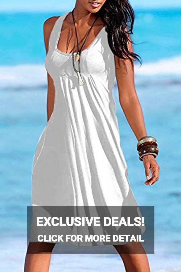 Casual White Beach Dresses - Flattering summer dresses for 2024