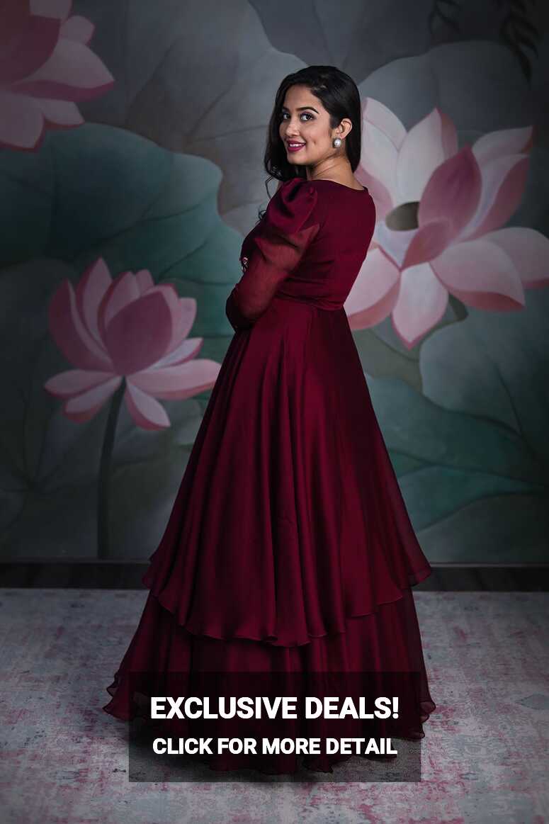 Chaheli Party Wear Gown | Traditional Party Wear Long Dress