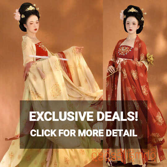 ChangYunXi Hanfu Women&#39;s Dress Tang Dynasty Ancient Costume Chest ...