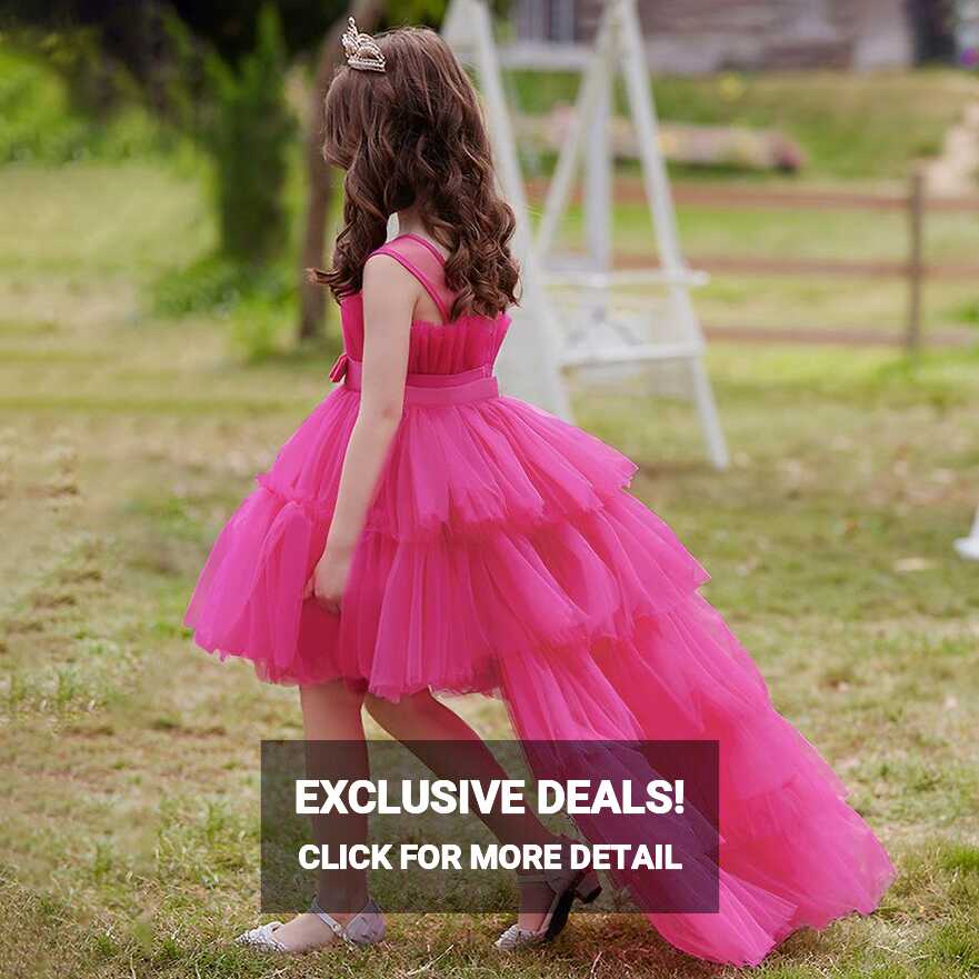 Cheap 3-10 Years Kids Christmas Party Dresses For Girls Appliques ...