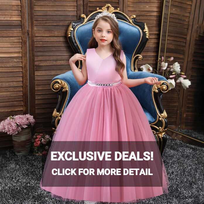 Cheap Cute Dress for Children Girl Flower Gown for Girls ...