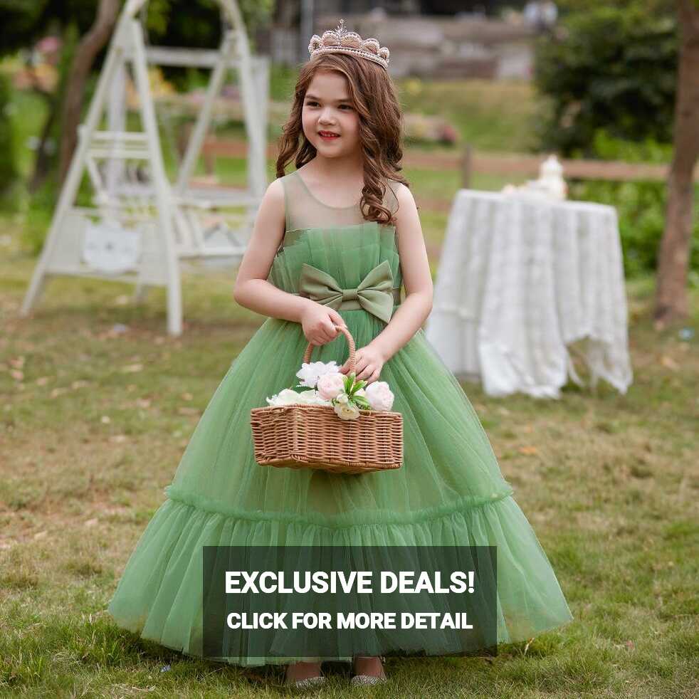 Cheap Girls Performance Dress Children Fashion Sleeveless Birthday ...