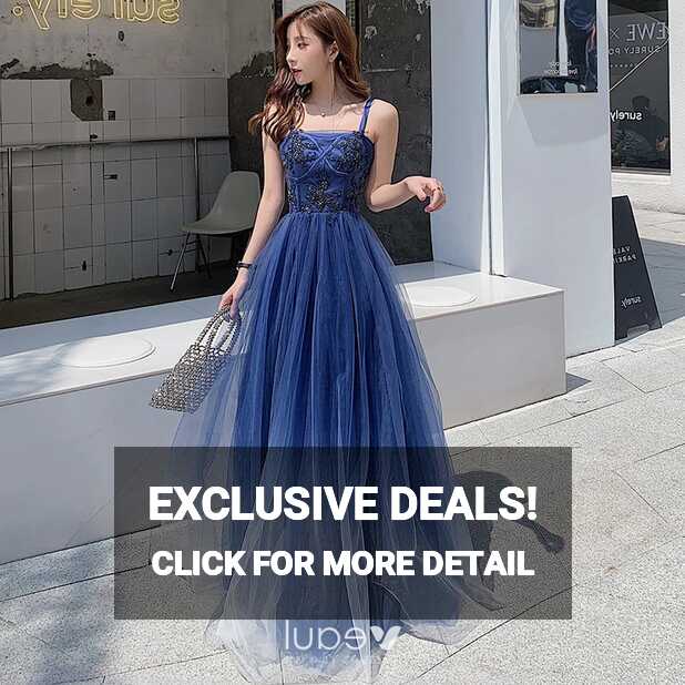 Chic / Beautiful Royal Blue Evening Dresses 2020 A-Line / Princess ...