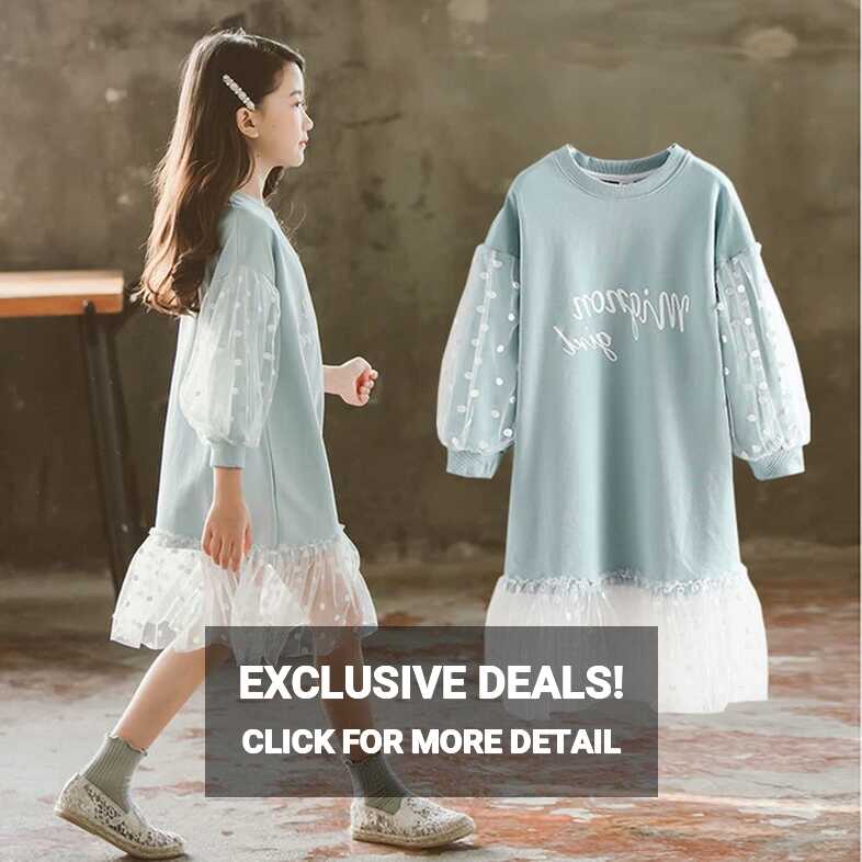 Children&#39;s Clothing Girls 9 | Long Sleeve Girl Dresses ...