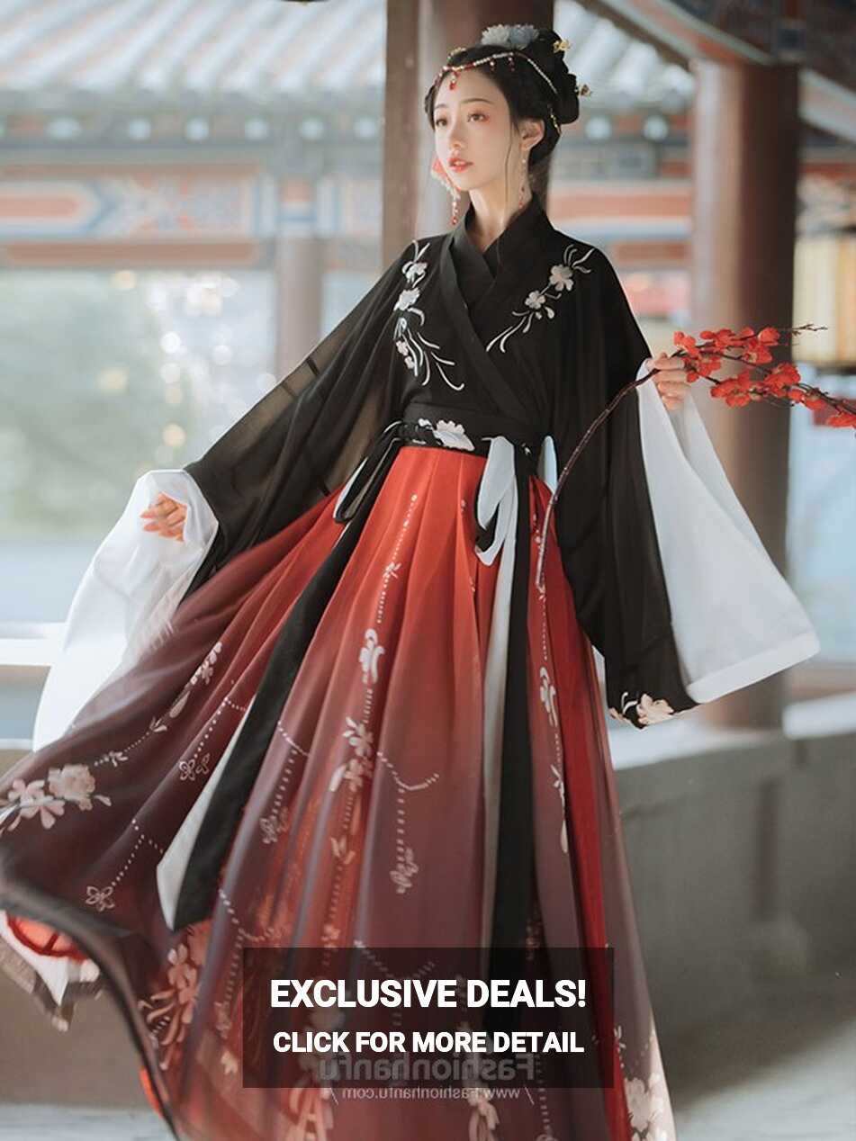 China Traditional Dress Jin Dynasty Hanfu Dress Female - Fashion Hanfu