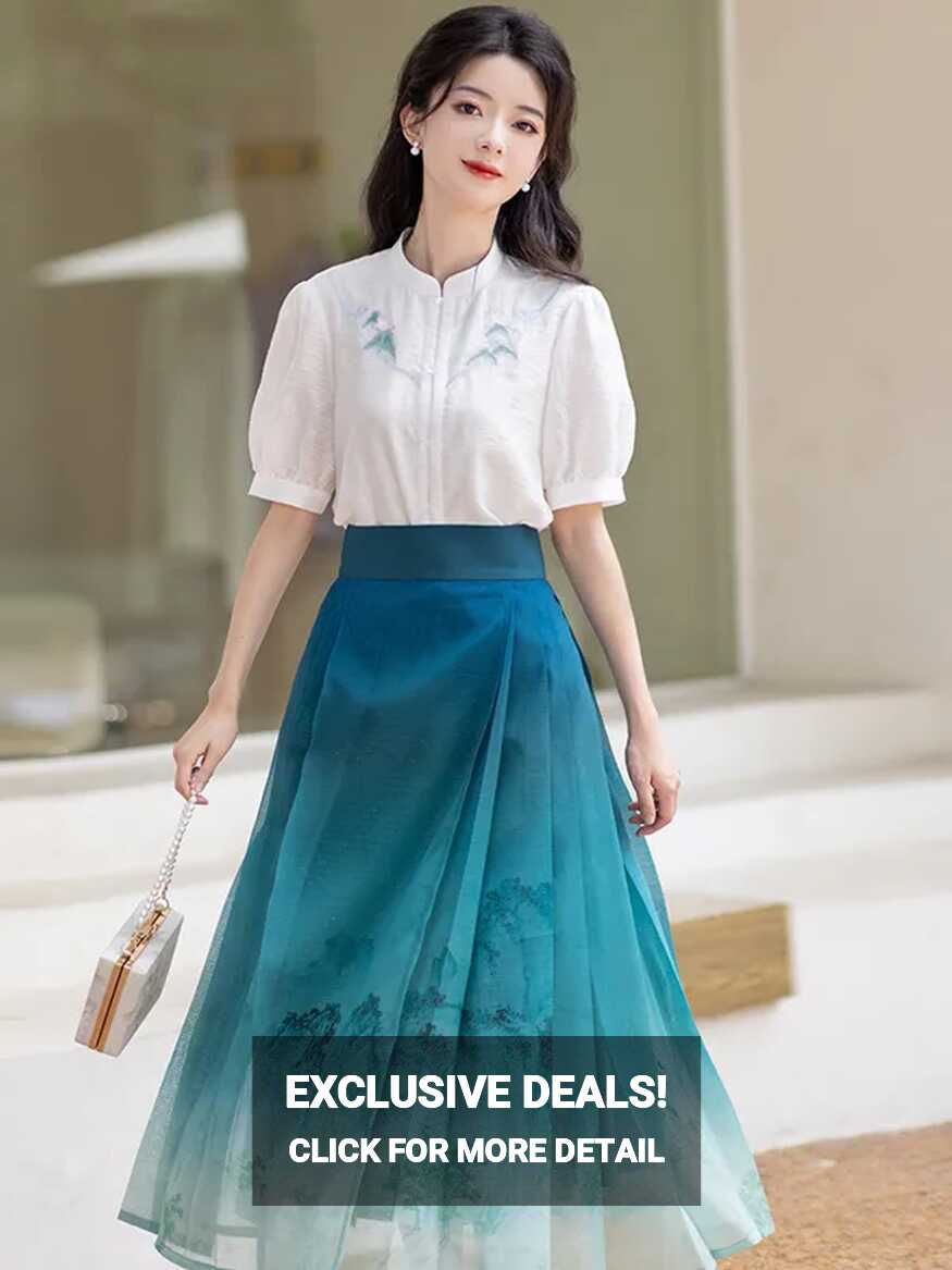 Chinese Style Casual Hanfu Dress Elegant Women Dress - Fashion Hanfu