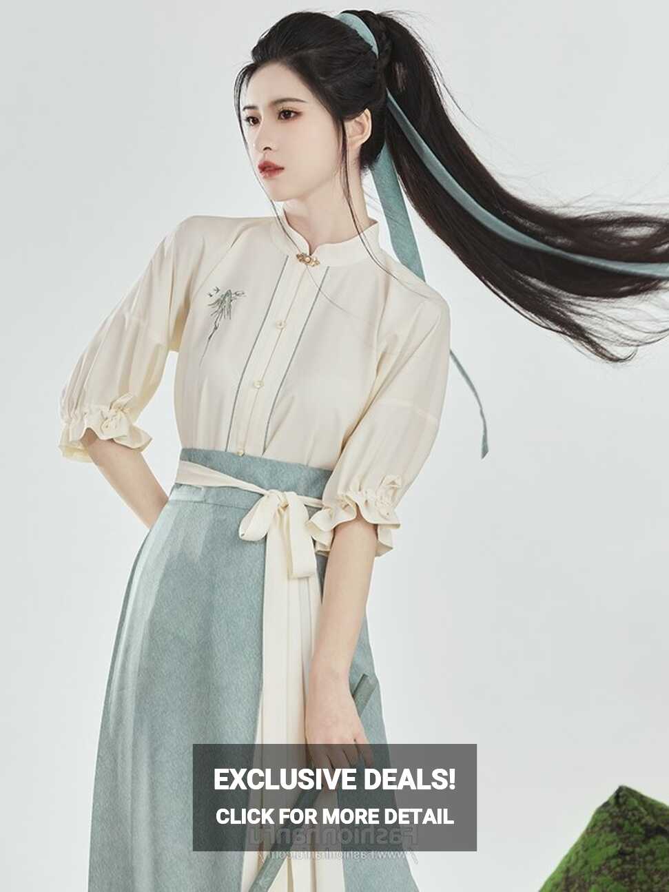 Chinese Style Daily Dress Casual Hanfu Dress Female - Fashion Hanfu