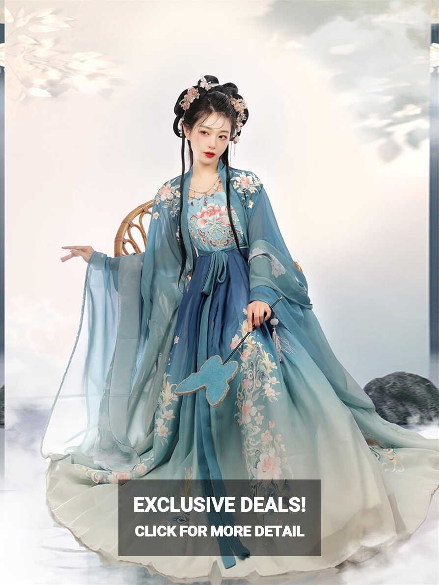 Chinese Tang Dynasty Hanfu Folk Dance Costume for Egypt | Ubuy