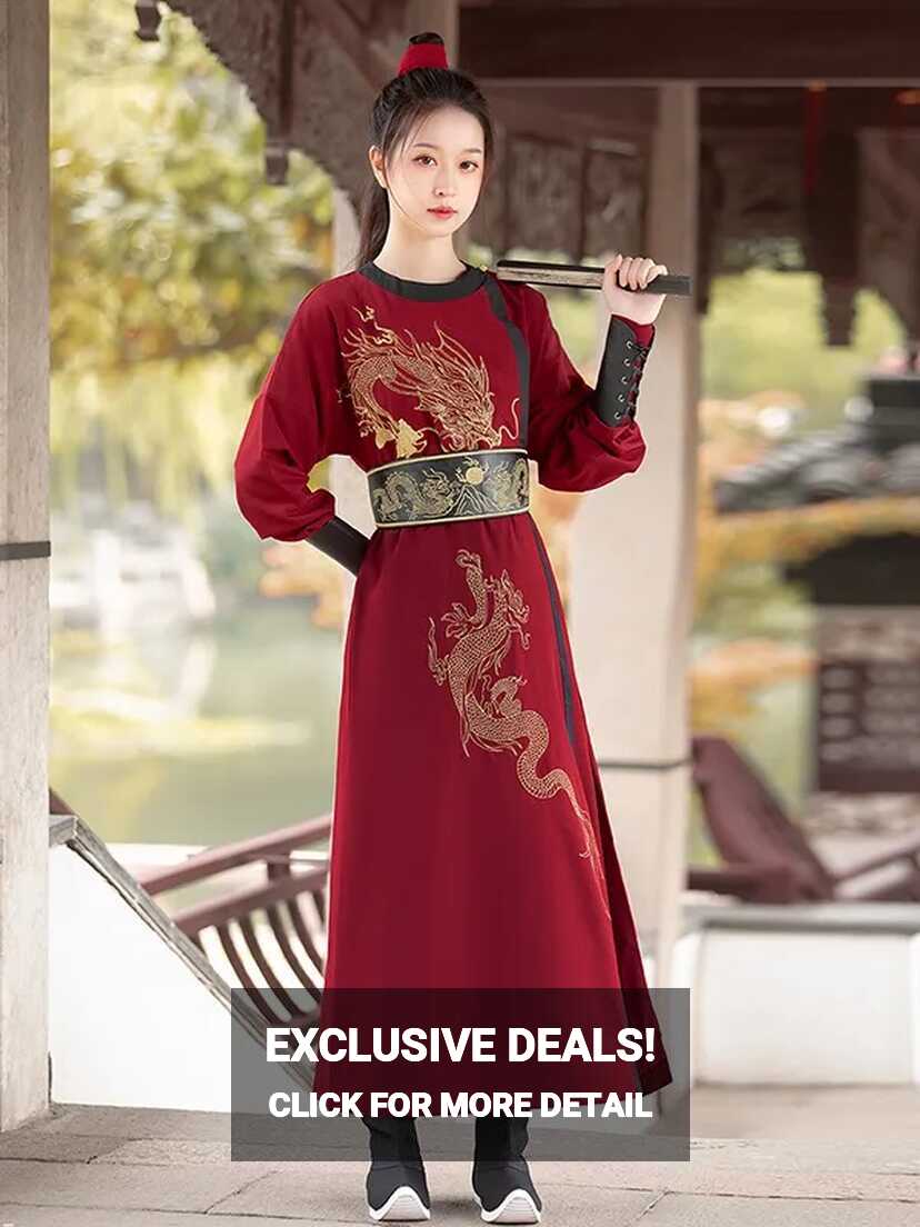 Chinese Traditional Clothing Male Female Tang Dynasty Hanfu ...