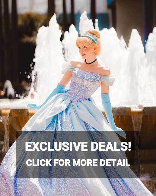 Cinderella Disney Park Inspired, Cinderella Adult Costume Cosplay ...