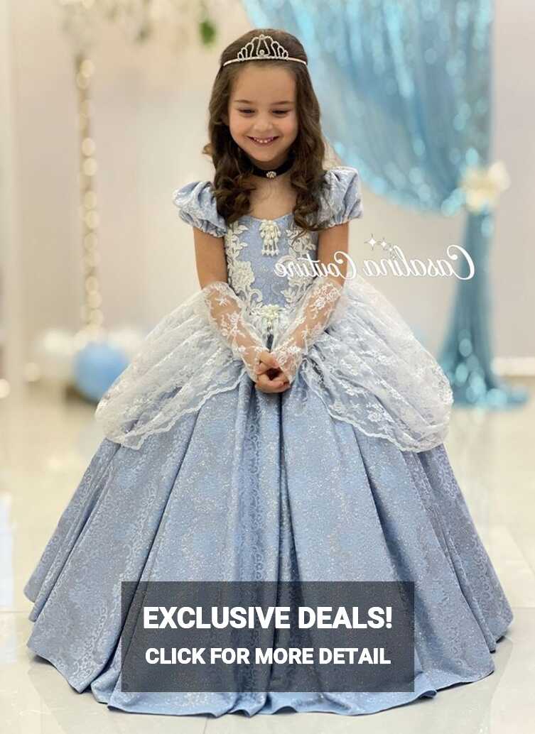 Cinderella Dress V2 Cinderella costume, Cinderella baby girl dress ...