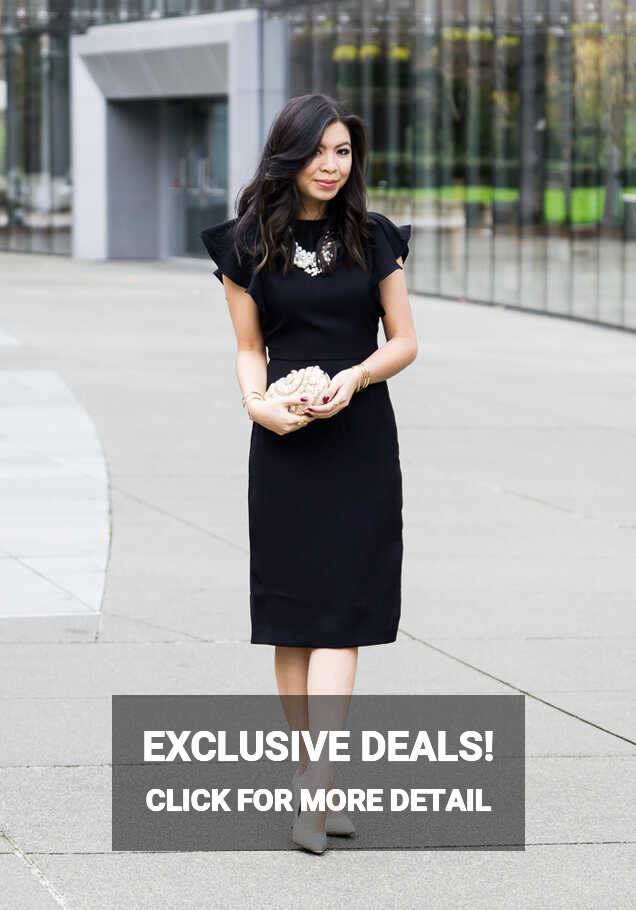 Classic Black Dress | Just A Tina Bit