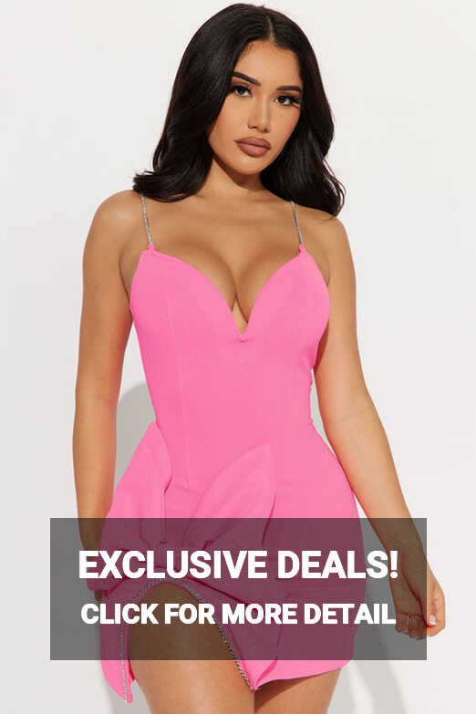 Classy And Cute Mini Dress - Hot Pink | Fashion Nova, Dresses ...