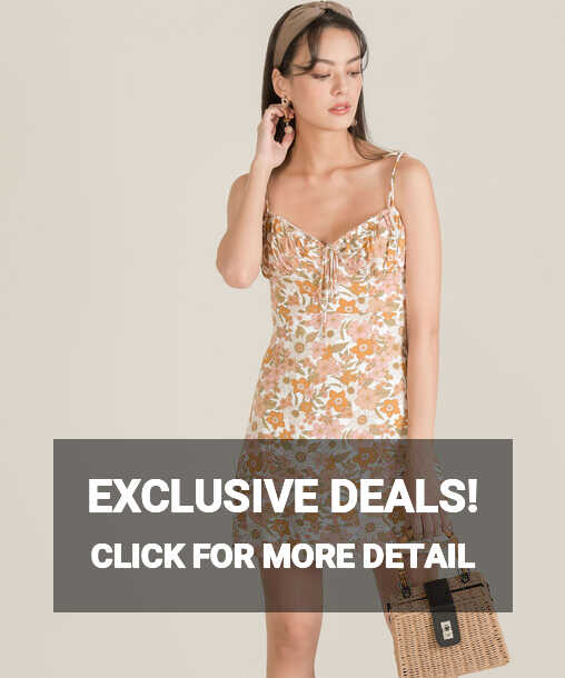 Coast Floral Ruched Dress | Floral Dresses Online | hervelvetvase