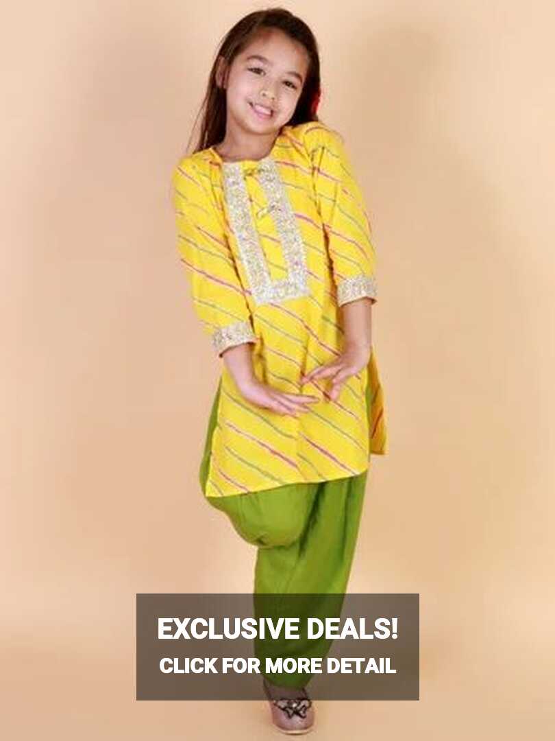 Cotton Girl Salwar Kurti Set, Stitched at Rs 540/piece in Mumbai ...