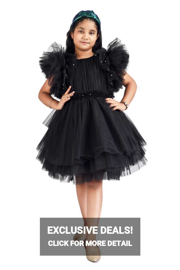 Cotton Kids Short Black Dress, Age Group: 6- 12 Months at Rs 999 ...