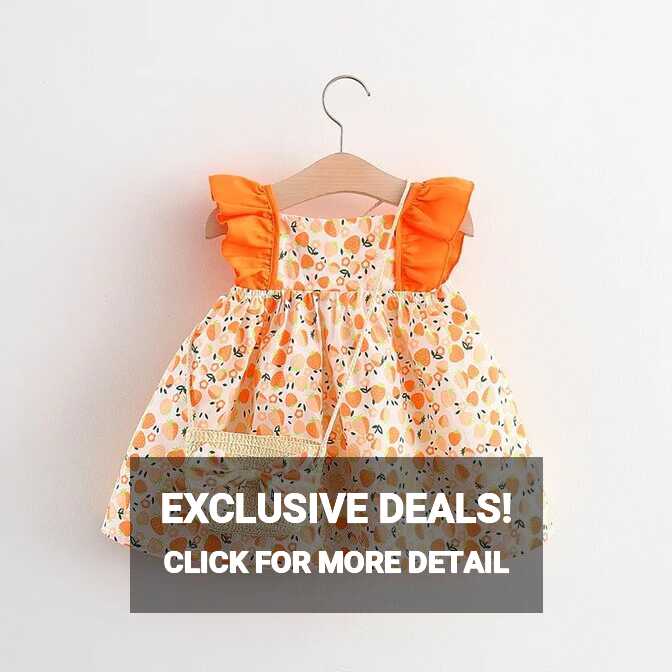 Cotton Mommy Toddler Dress For Girls Summer Baby Dress A-line ...