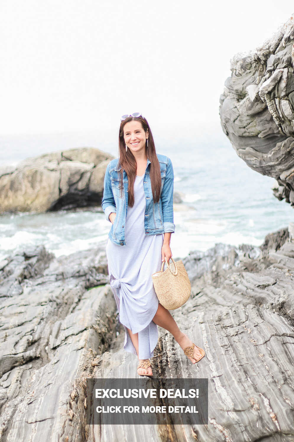 Currently Wearing: The Comfiest Gray Maxi Dress for Summer