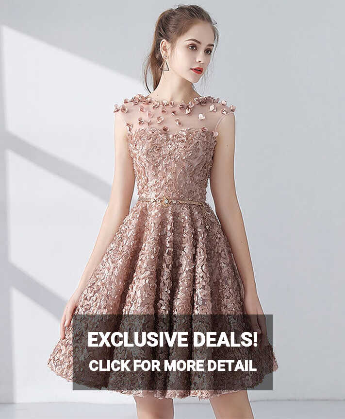 Cute A Line Short Prom Dress, Cute Homecoming Dress – shopluu