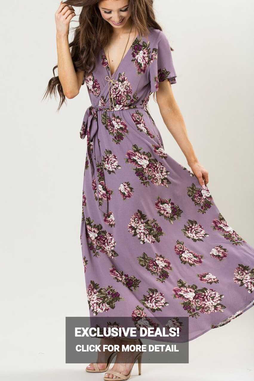 Cute Maxi Dresses, Long Dresses – Morning Lavender