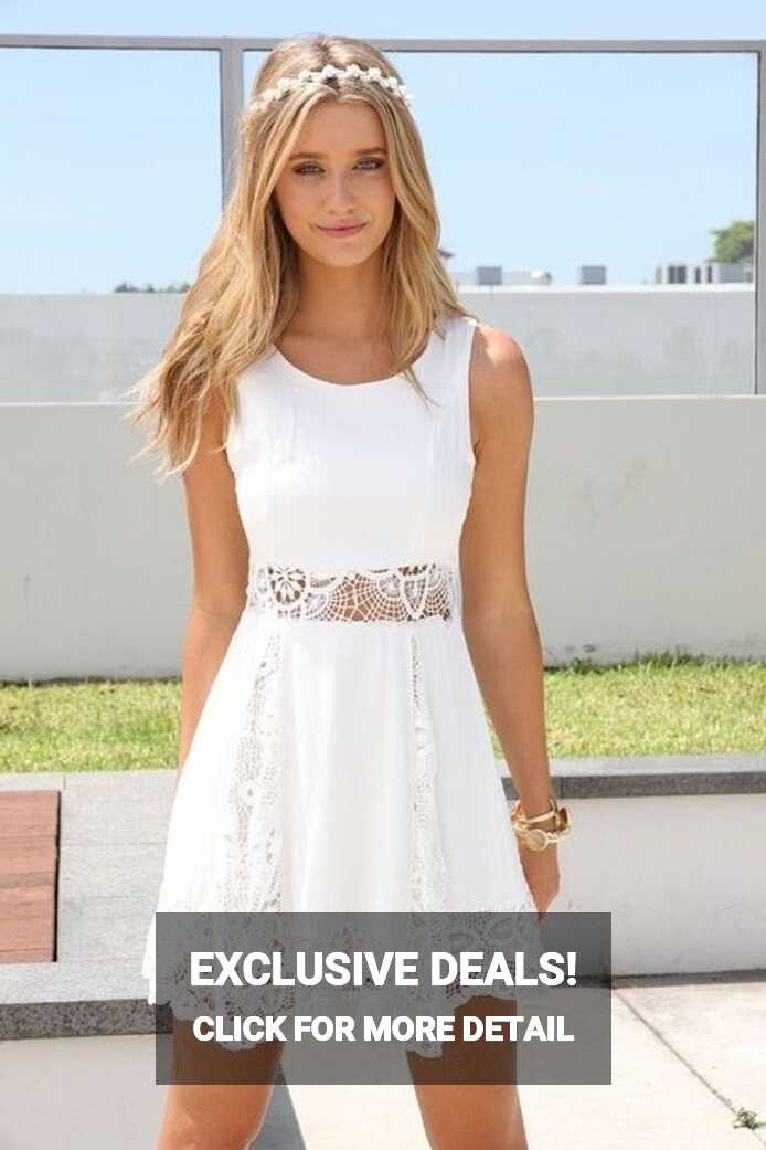 Cute White Summer Dress