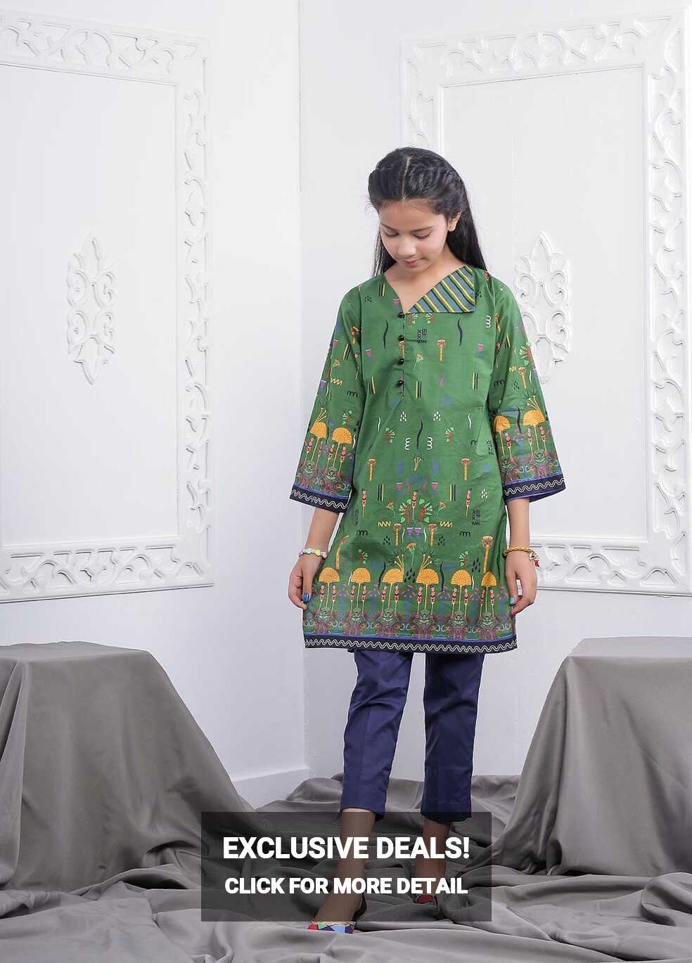 DESIGNER DIGITAL PRINT LAWN SUIT FOR GIRLS WKA09 - Women&#39;s ...