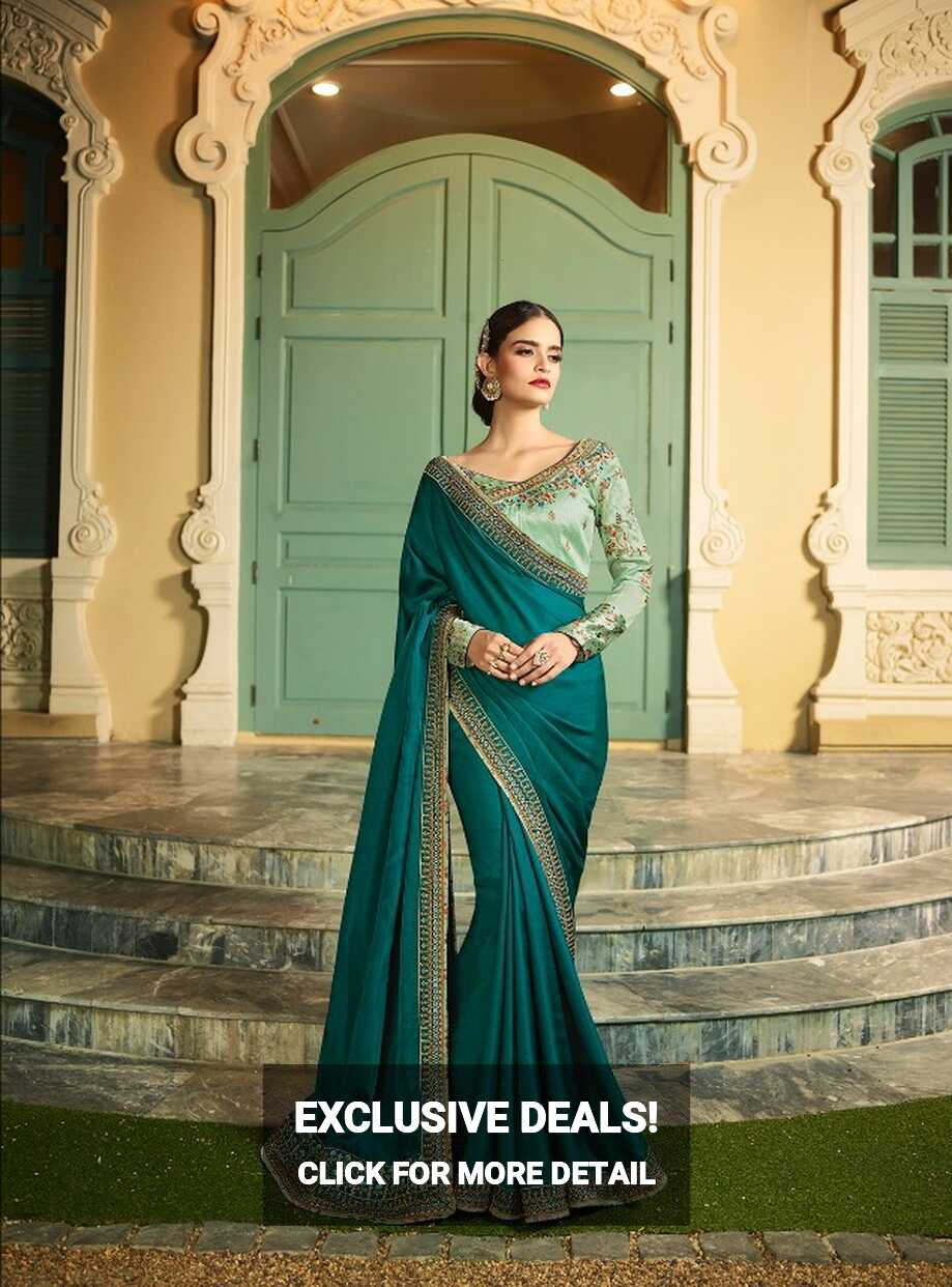 DESIGNER INDIAN SAREE DRESS 8 - Women&#39;s clothing Shop