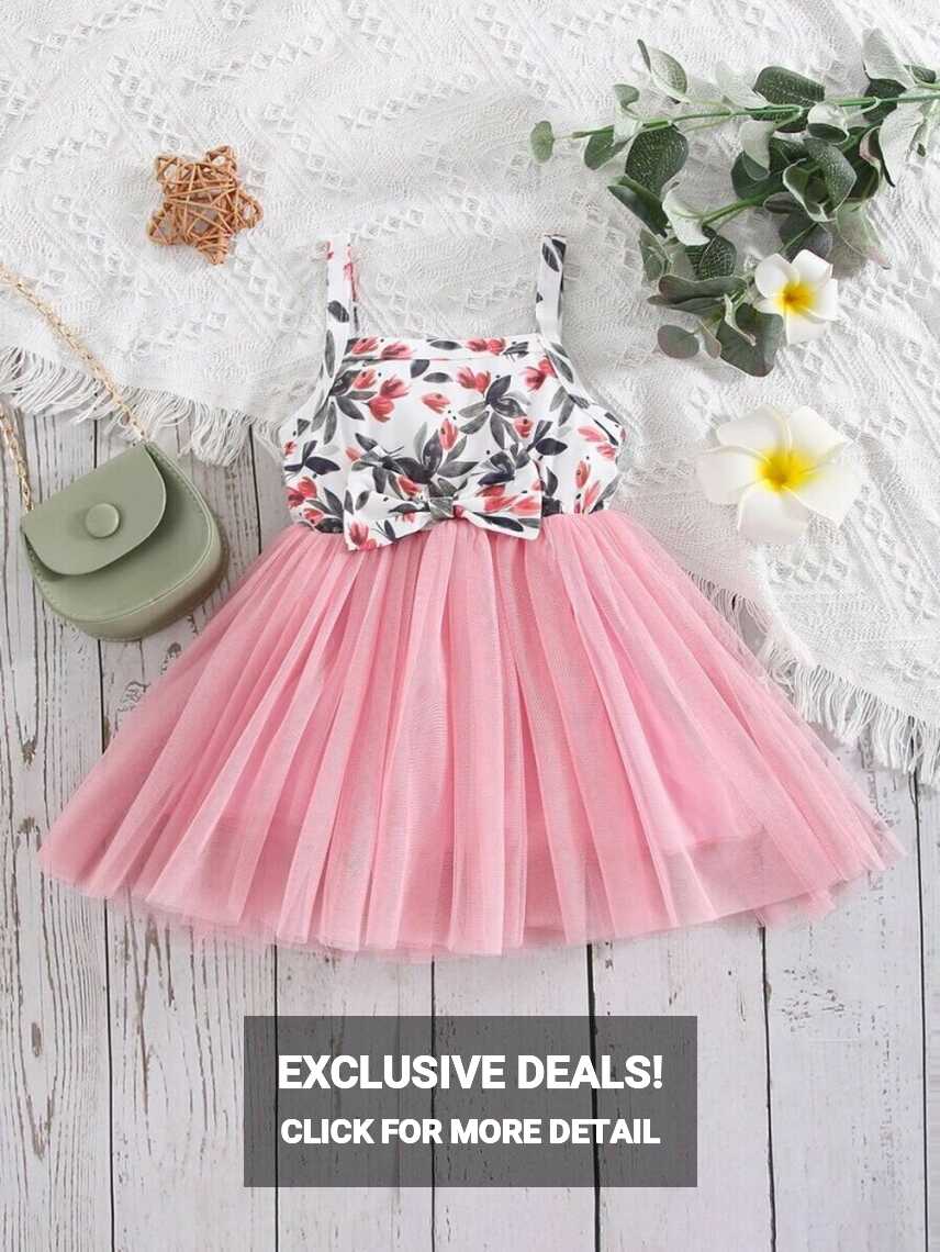 DHARMIKAAY TRENDZ Baby Girls Mini/Short Casual Dress Price in ...