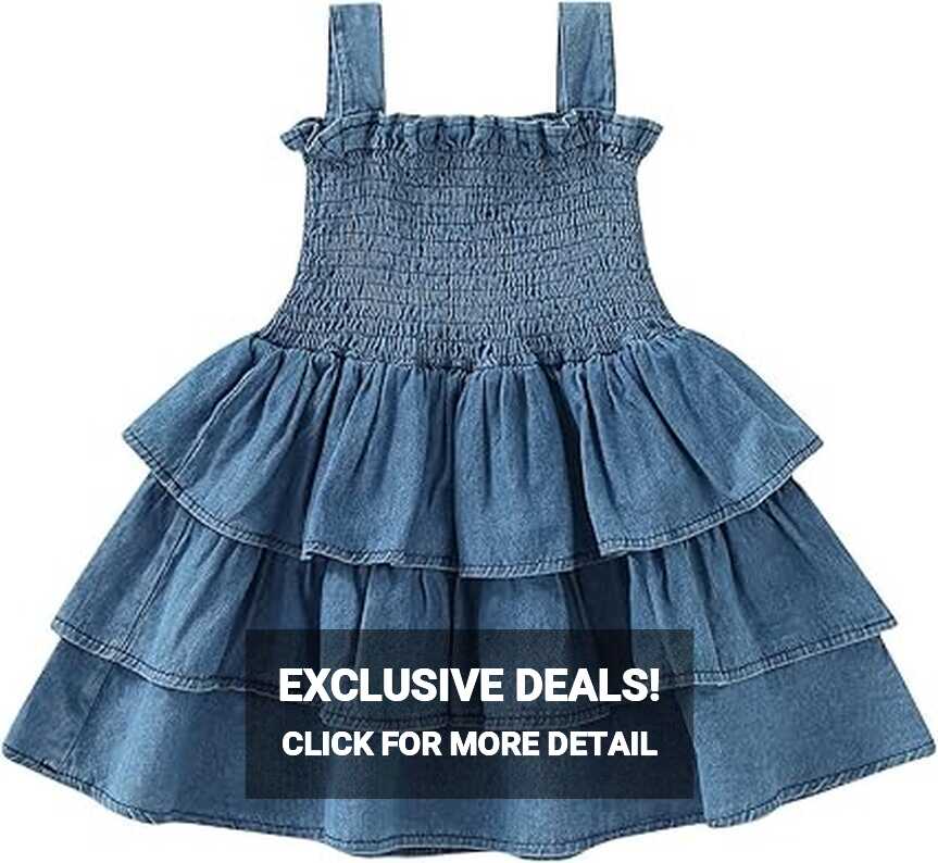 DSORVICD Toddler Baby Kids Girl Denim Dress ... - Amazon.com