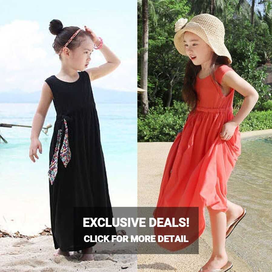 Daughter Clothes Summer Dress Girl 7 Years Girl Size 8 Dresses 10 ...