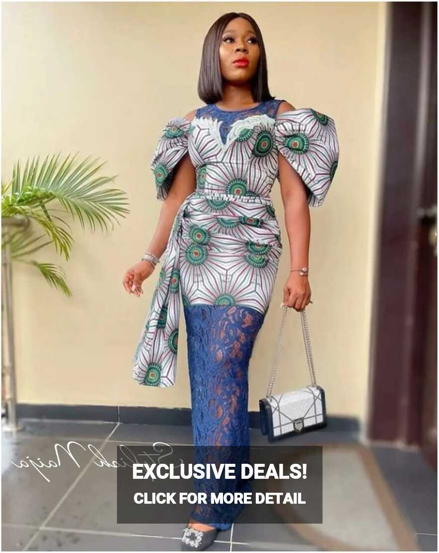 Dazzling Ankara Long Gown Styles For All Occasions. - Stylish Naija