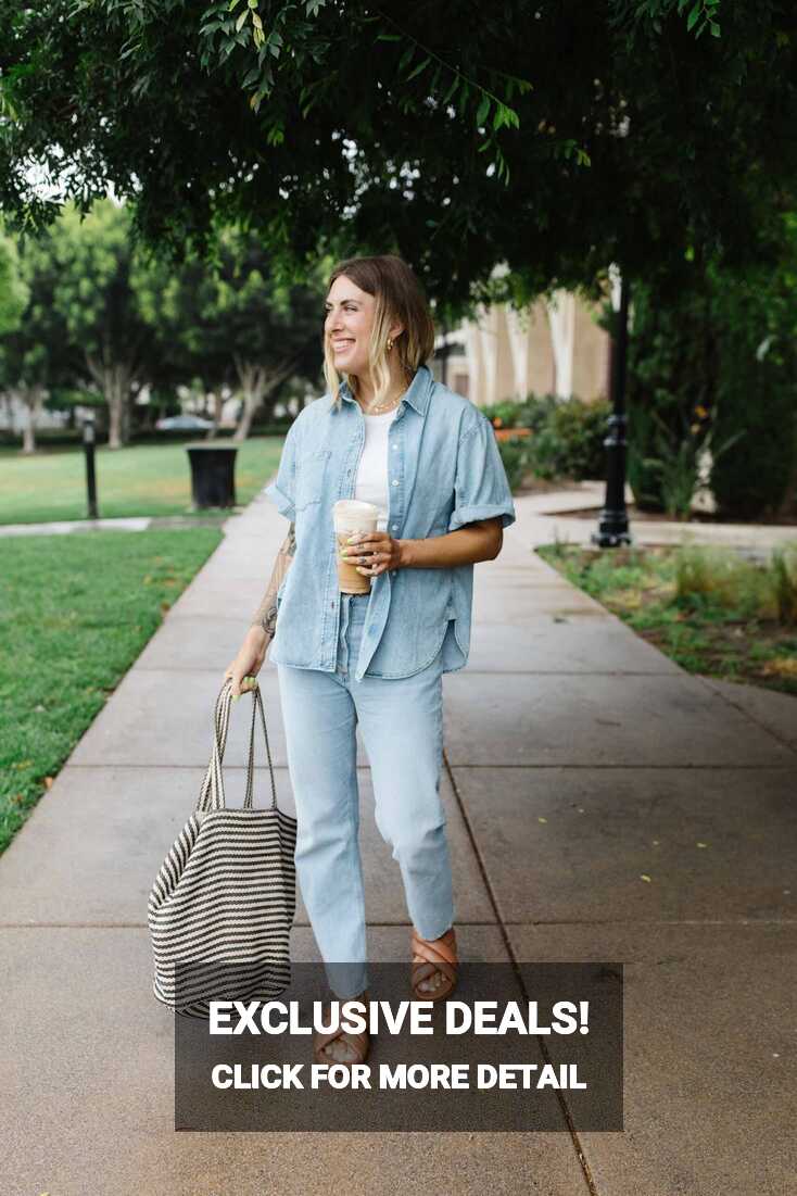 Denim Outfits Are Trending In A Big Way — This Is My Go-To - The ...