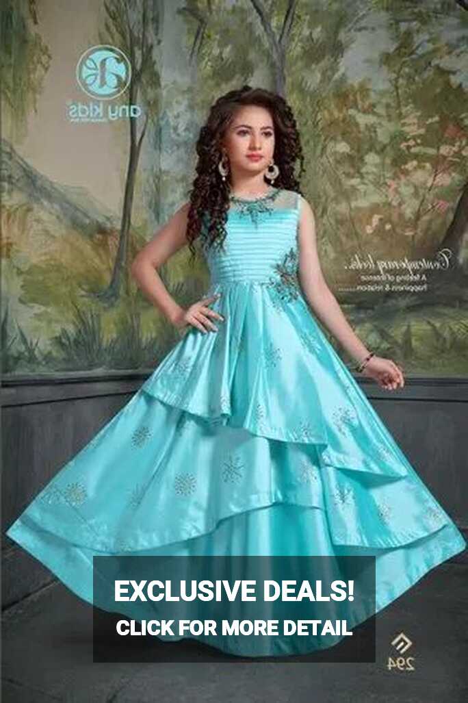 Designer Girls Gown at Rs 1199 | Kids Gown in Surat | ID: 20839060012