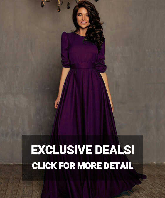 Designer Purple Tapeta Silk Floor Length Dress With Belt