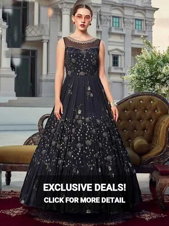 Designer Wedding Wear Gown with Dupatta, Size: Up To 42 at Rs 2695 ...