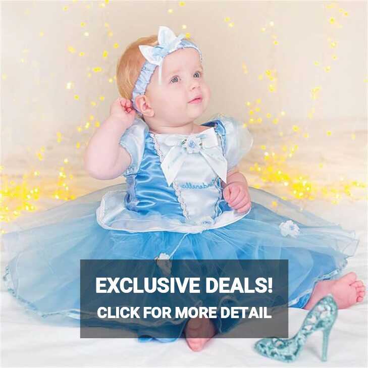 Disney Princess Disney DCPRCIN03 Cinderella Child Dress Costume-3 ...