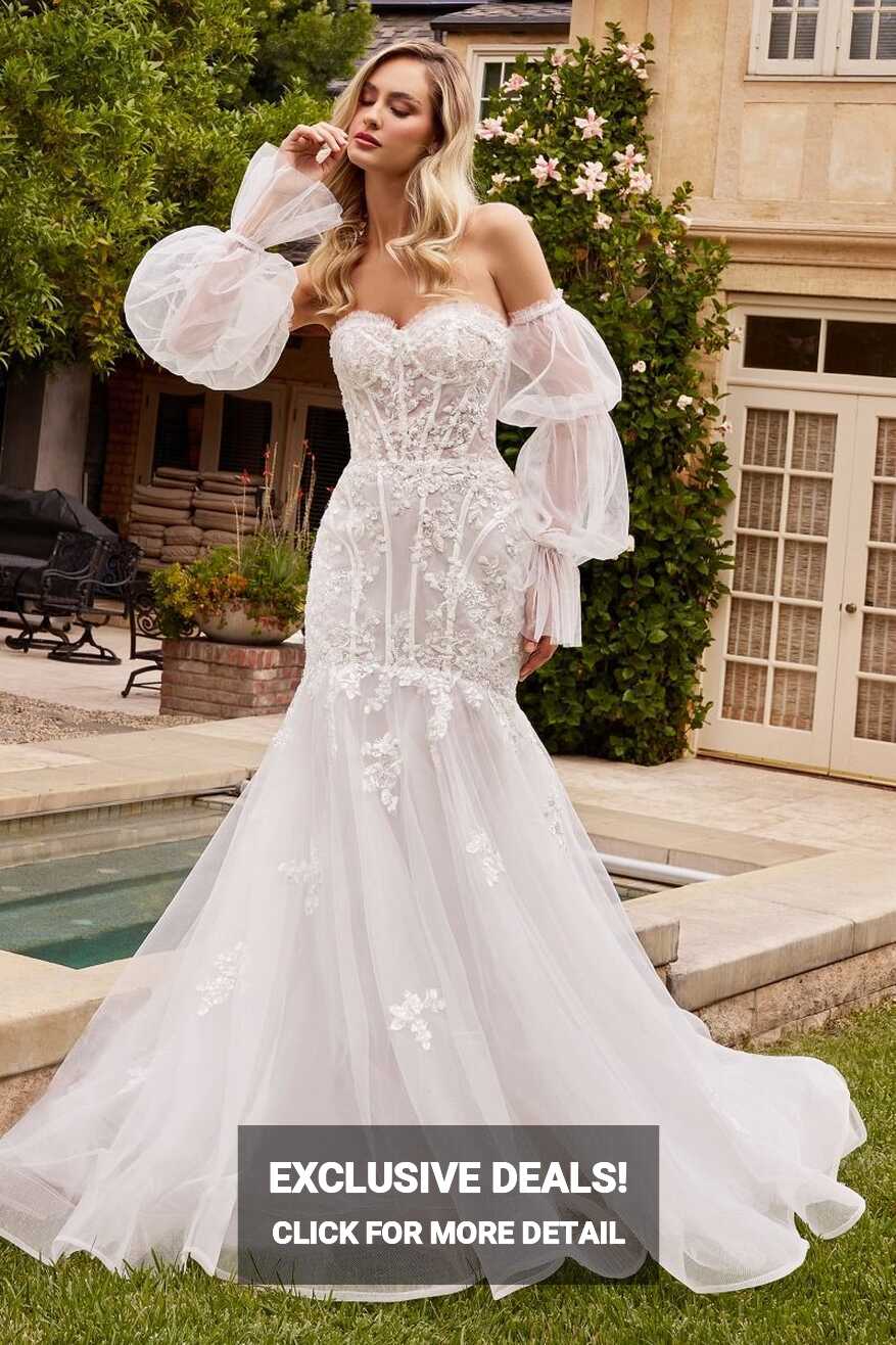 Divinity Bridal CELESTIA Corset Bustier Tulle Mermaid Wedding Dress