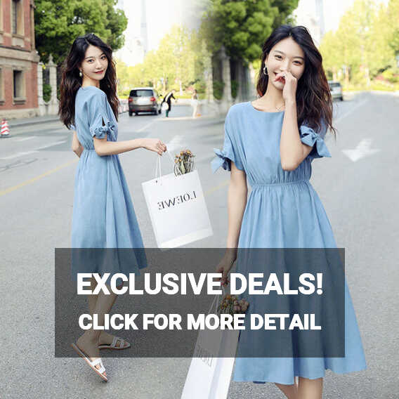 Dress Summer Chiffon Dress Trendy Fashion Ladies Long Skirt Korean ...