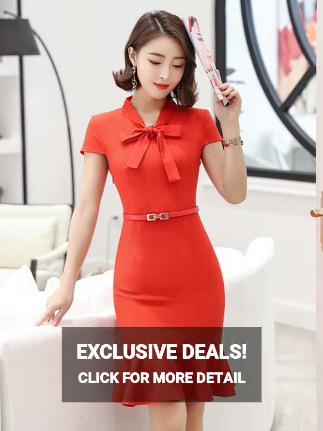 Dresses Office Wear Women Work Clothes | Professional Dress ...